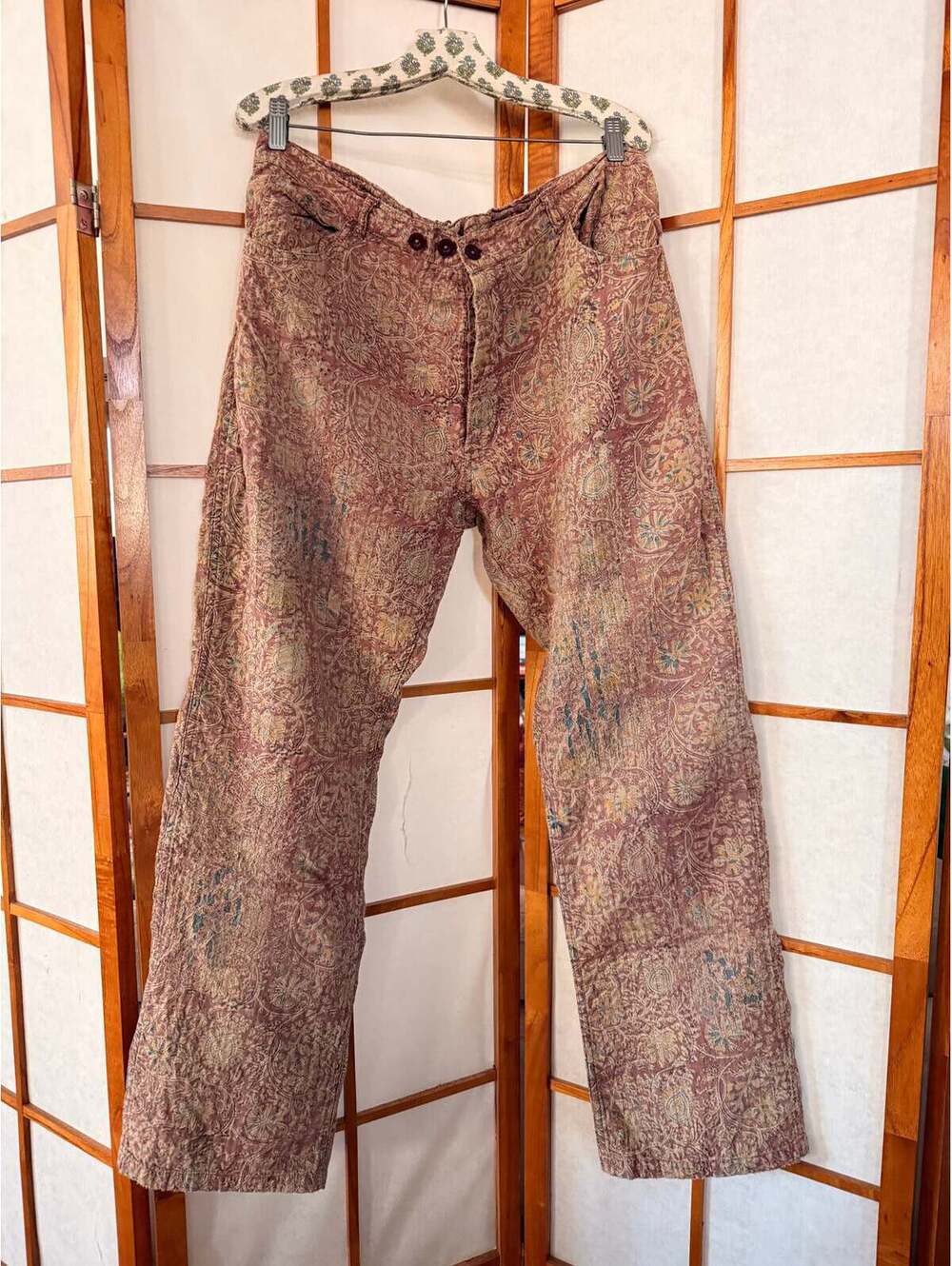 Magnolia Pearl Block Print Trouser Pants